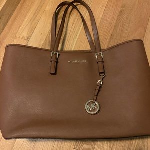 Michael Kors brown large tote